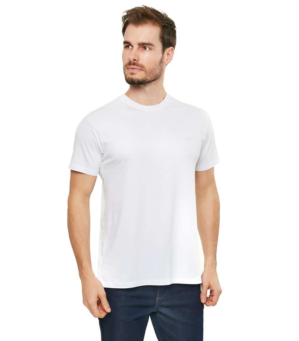 Camiseta M/C Essencial Gola Careca