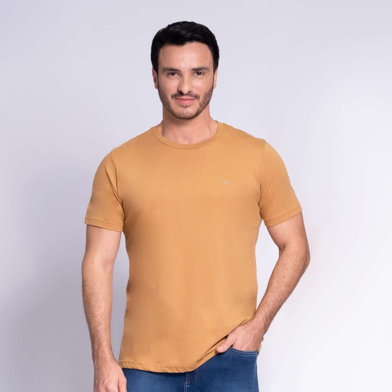 Camiseta M/C Algodão Peruano