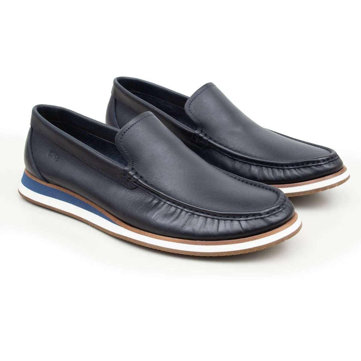 Mocassim Casual Couro Premium
