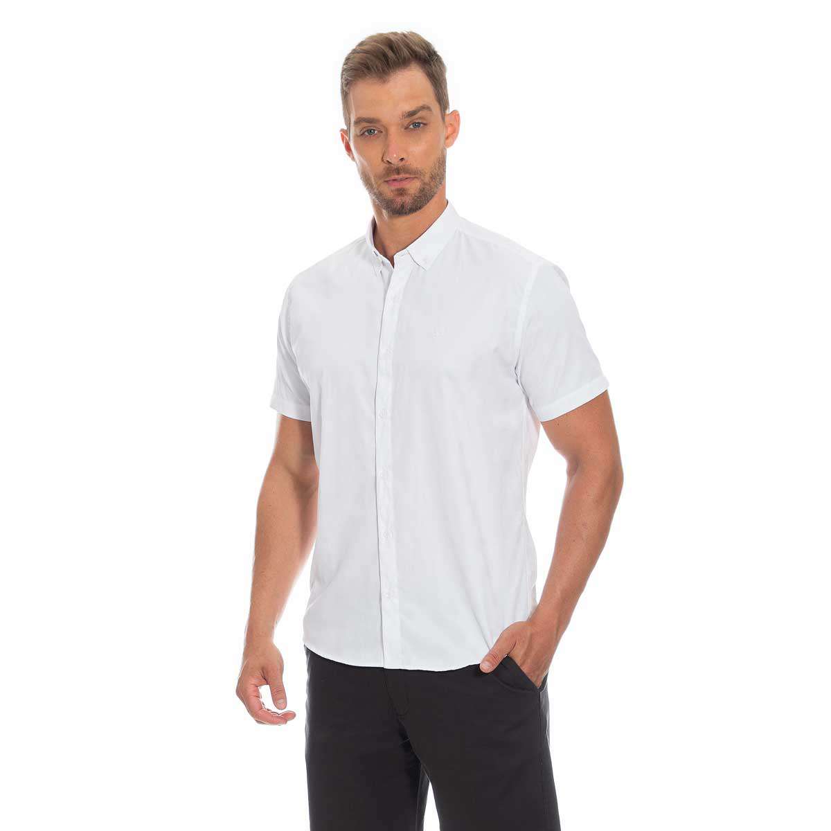 Cam.m/C Slim Jacquard Folhas