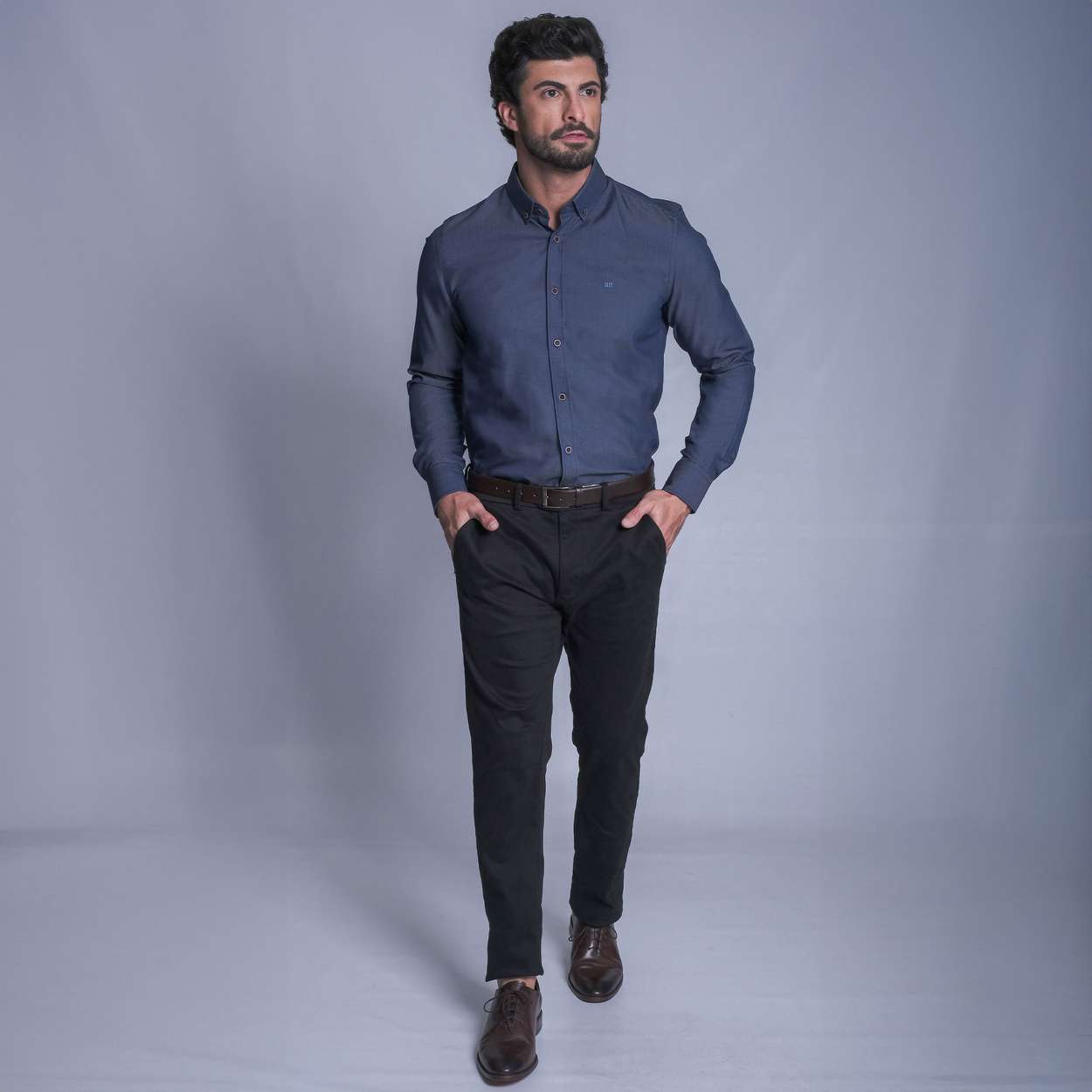 Cam.m/L Slim Lisa Viscose C/Elastano