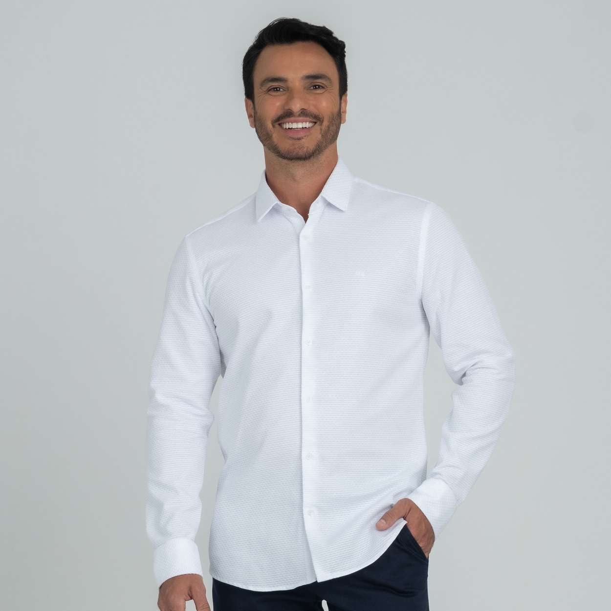 Cam.m/L Slim Fio 80 Jacquard Texturas
