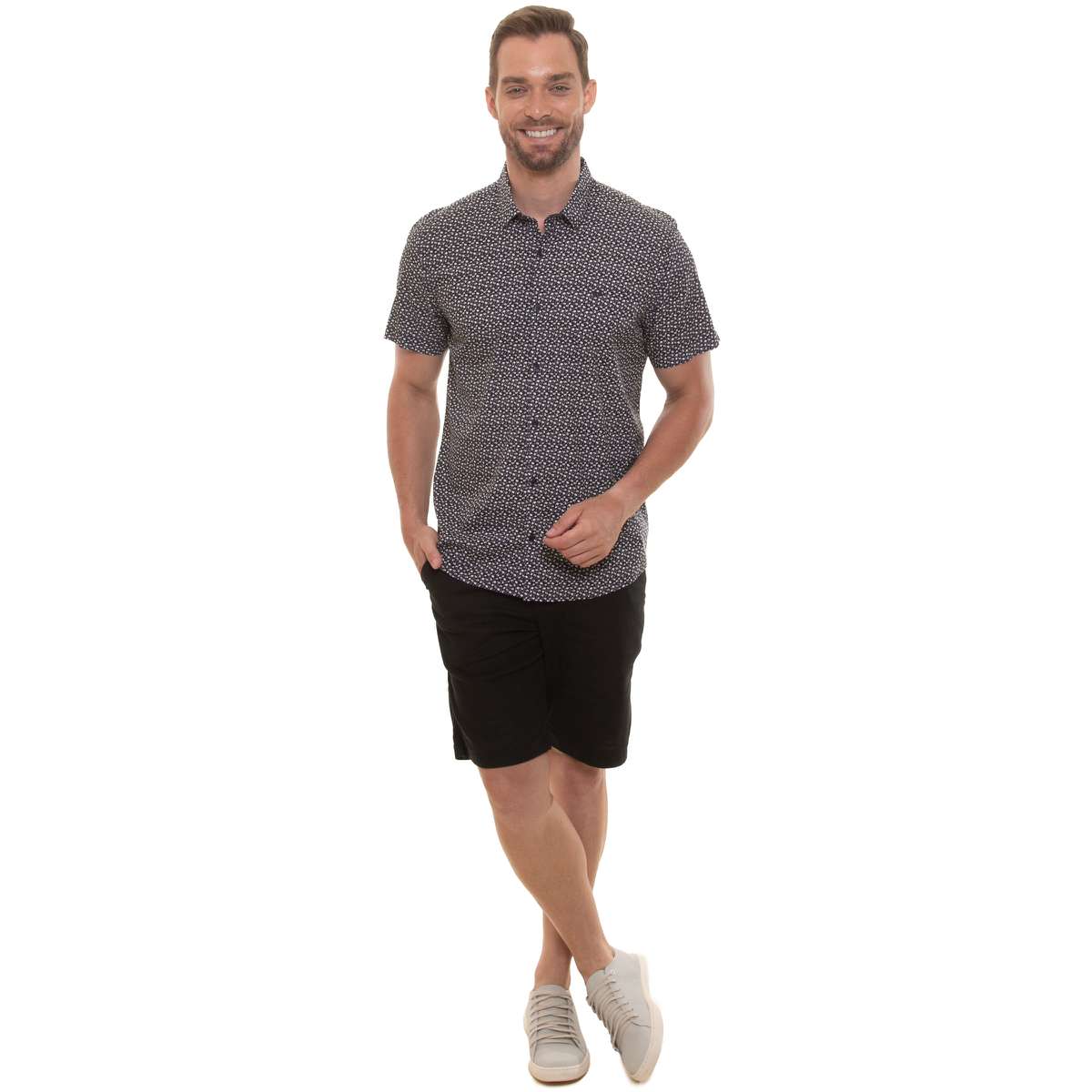 Cam.m/C Slim Viscose Micro Floral