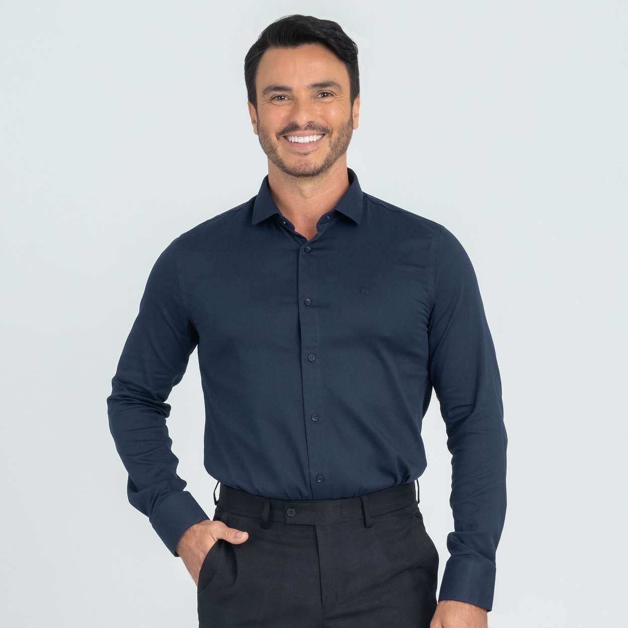 Cam.m/L Slim Lisa Fio Egipcio C/Elast