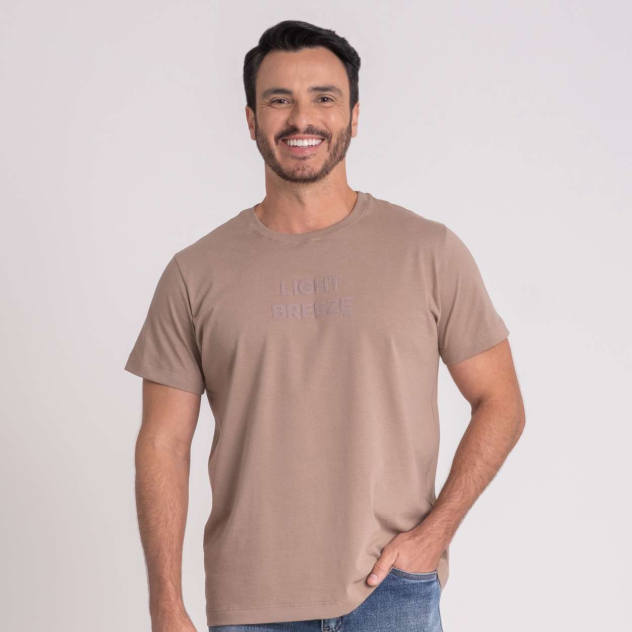 Camiseta M/C Slim Breeze Liquid Touch
