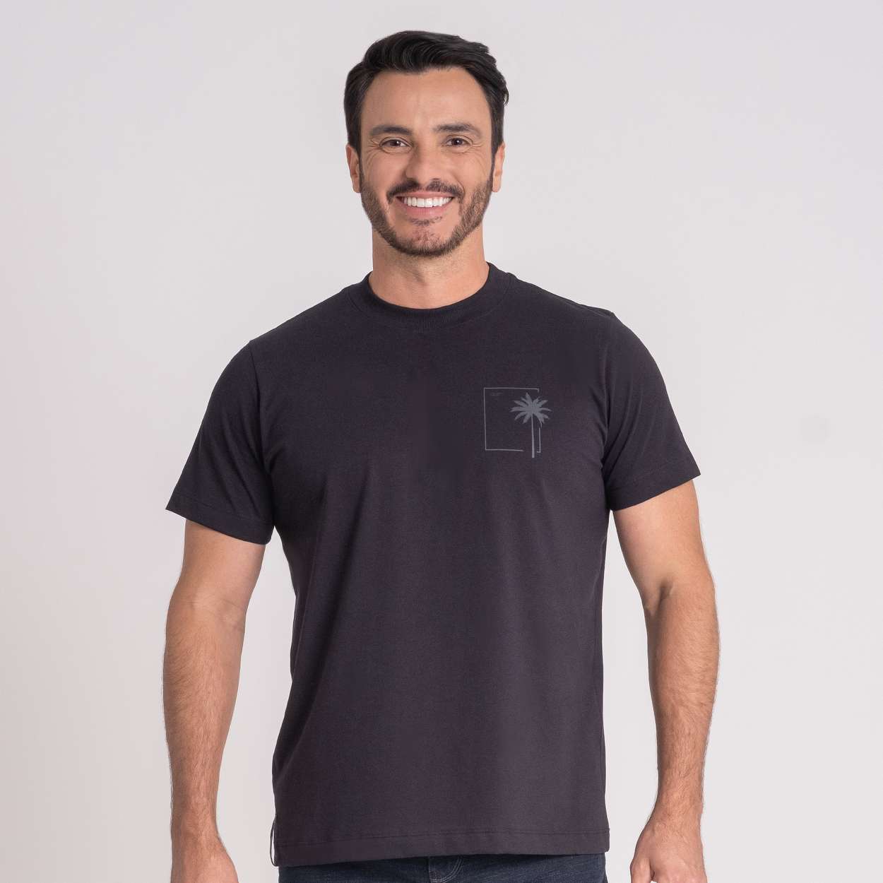 Camiseta M/C Slim Est.high Tides Liquid Touch