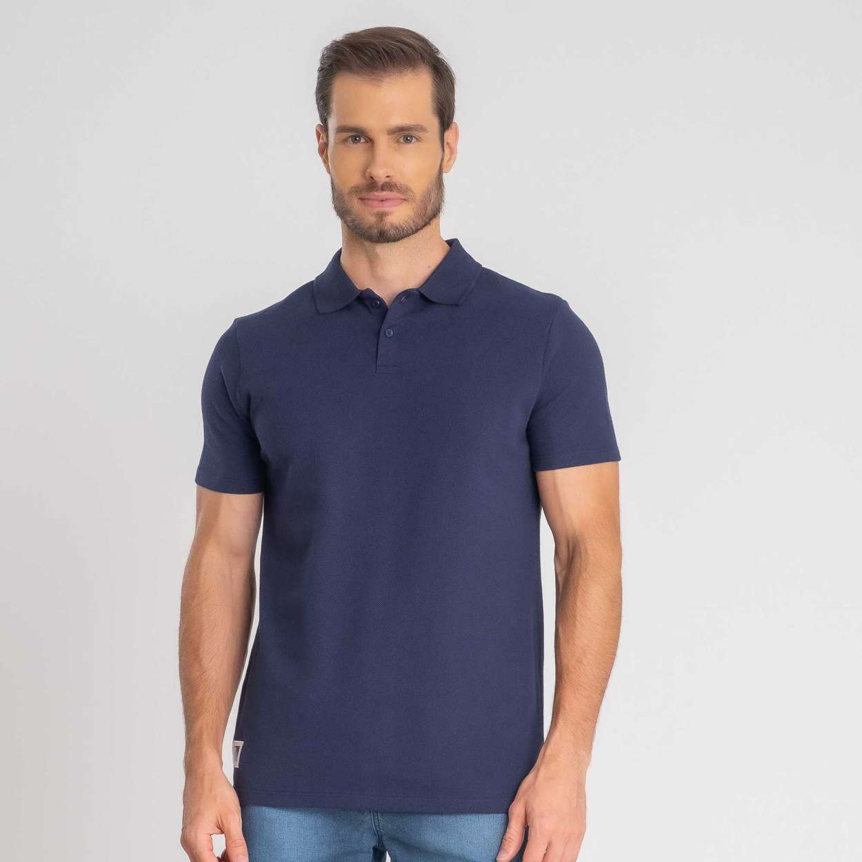 Polo M/C Slim Piquet Lisa Since