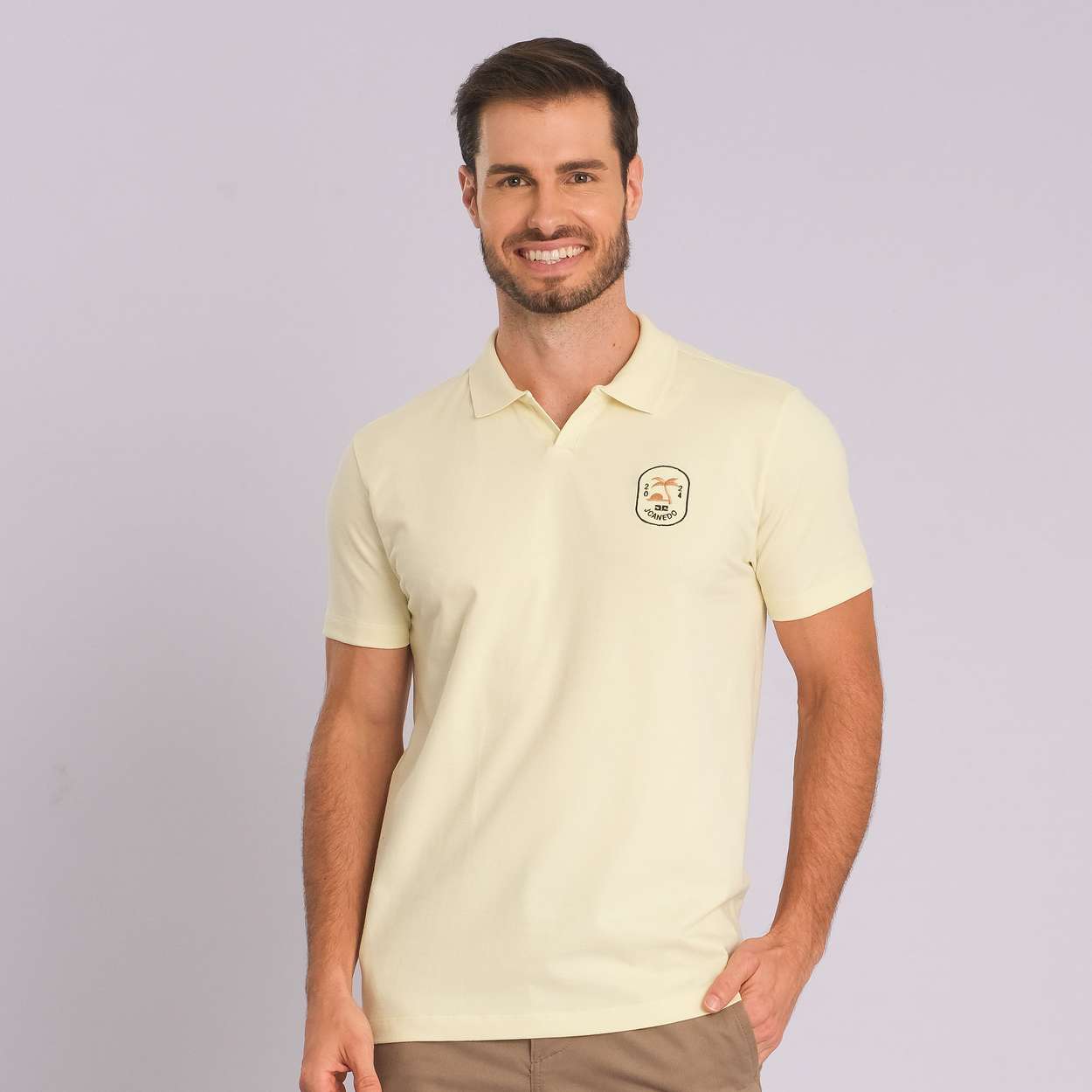 Polo M/C Piquet Sunshine C/Elastano