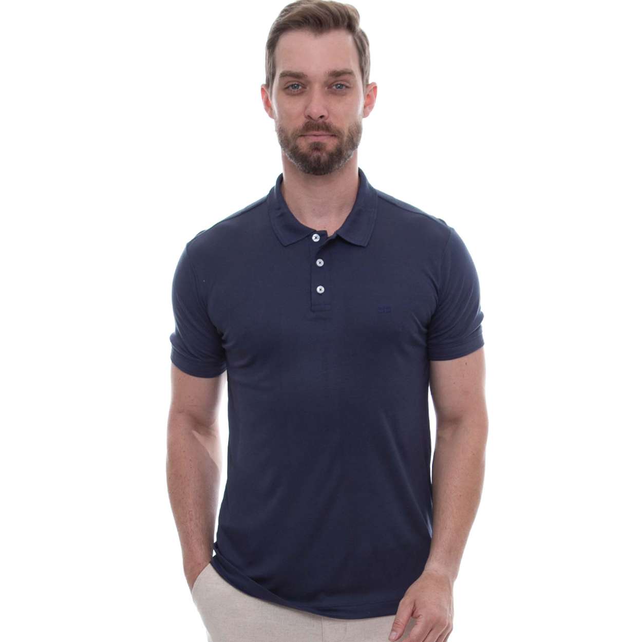Polo M/C Modal Suedine Premium