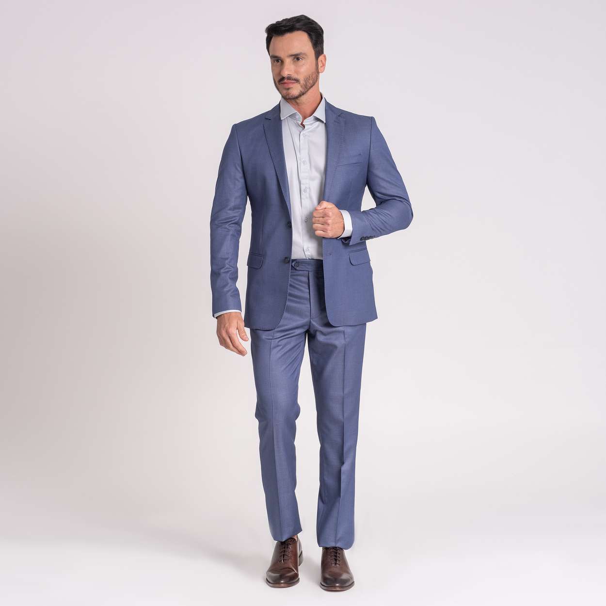 Costume Slim Pv Acetinado Premium